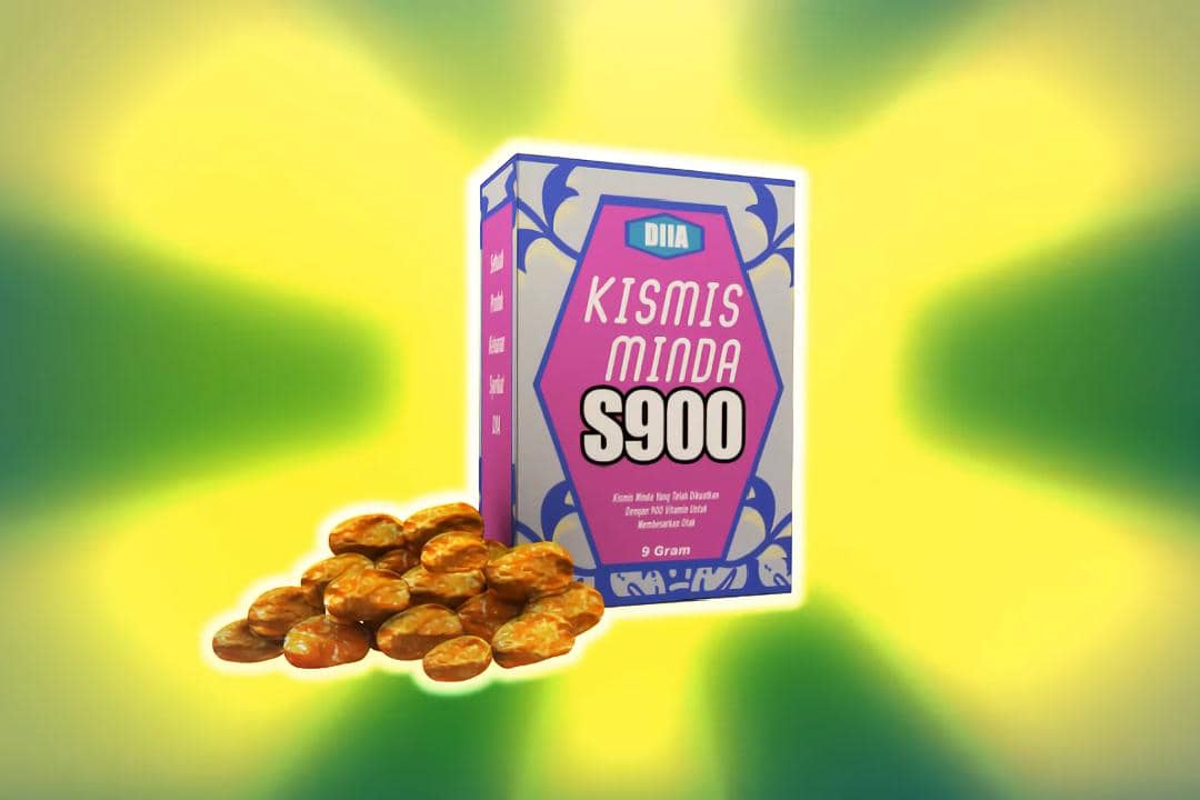 Kismis Minda S900, produk yang diklaim Bago Go dapat menguatkan ingatan