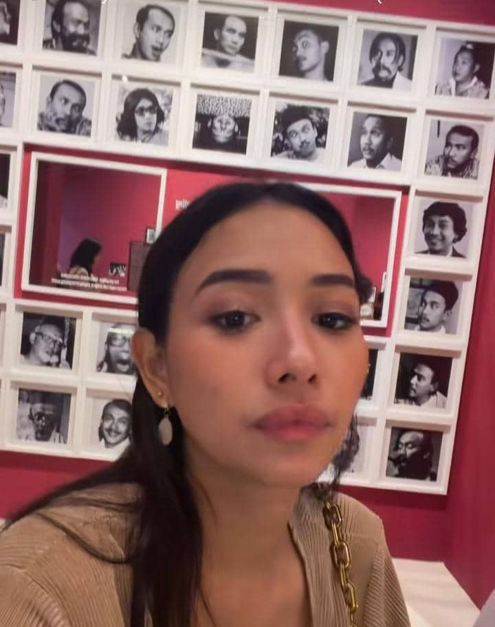 Adzana Bing Slamet di peresmian Museum Bing Slamet