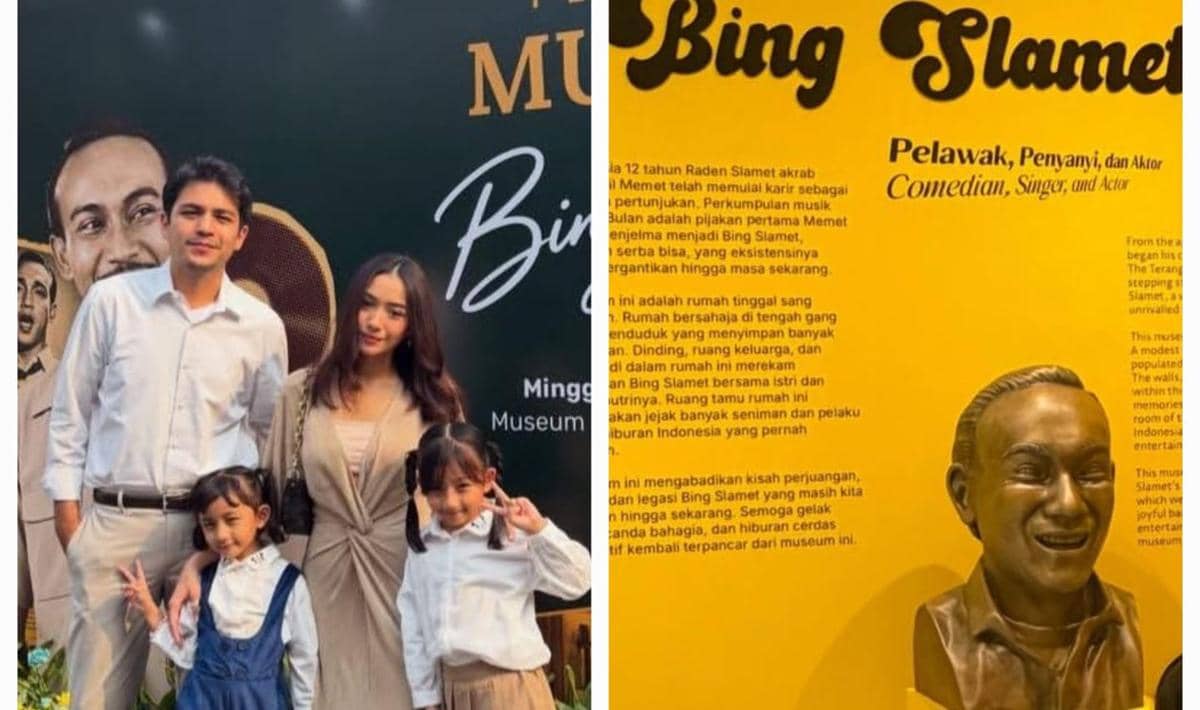 Adzana Bing Slamet di Peresmian Museum Bing Slamet, Teringat Kenangan