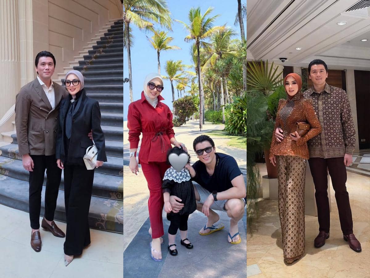 OOTD Syahrini dan Reino Barack, Gaya Sophisticated!