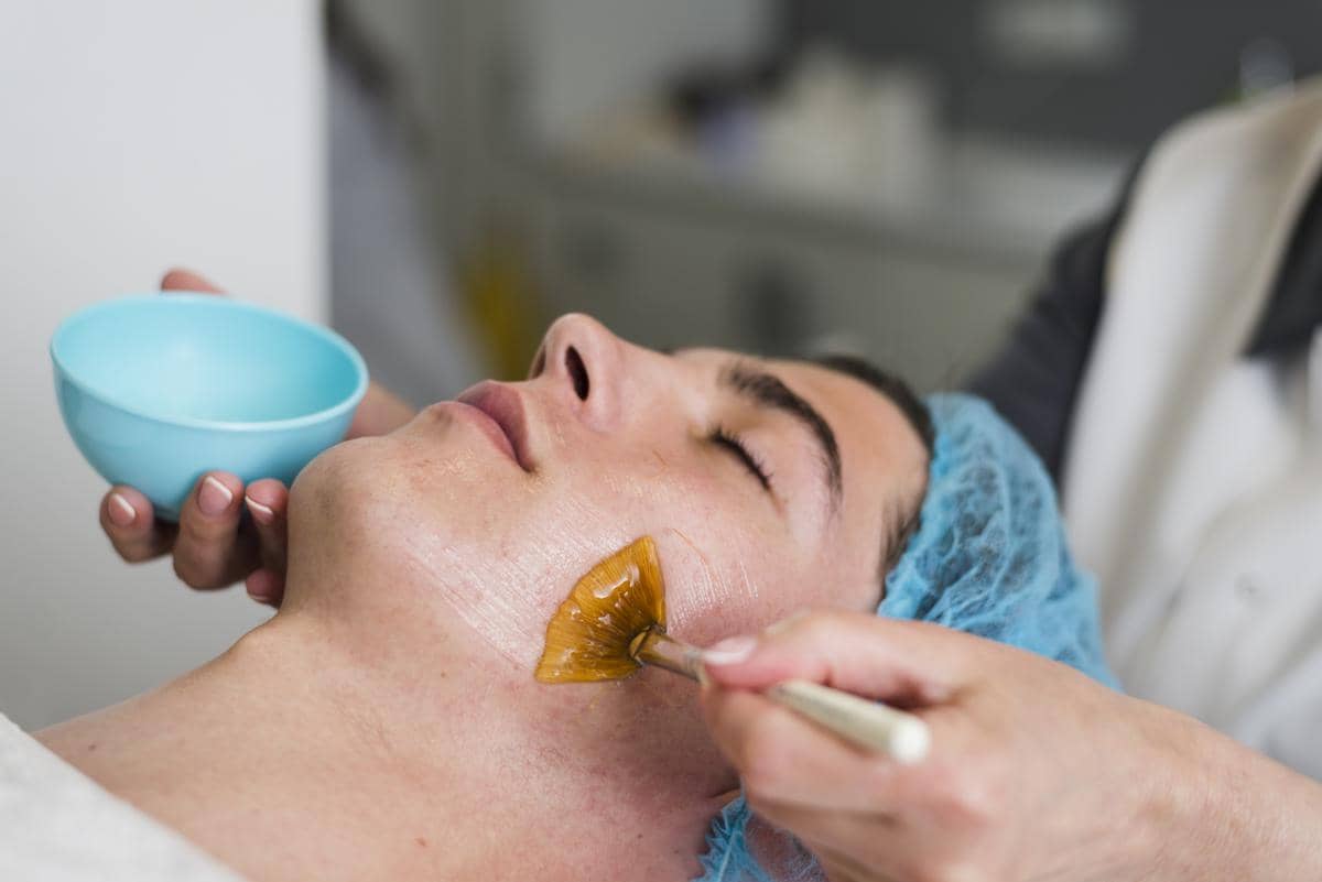 ilustrasi medium peeling