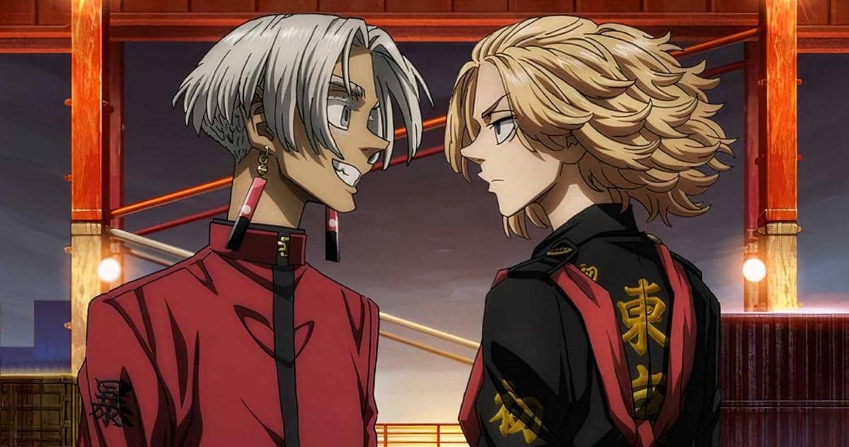 Still cut anime Tokyo Revengers dari Disney+ yang memperlihatkan salah satu adegan dalam serial animasi tersebut.