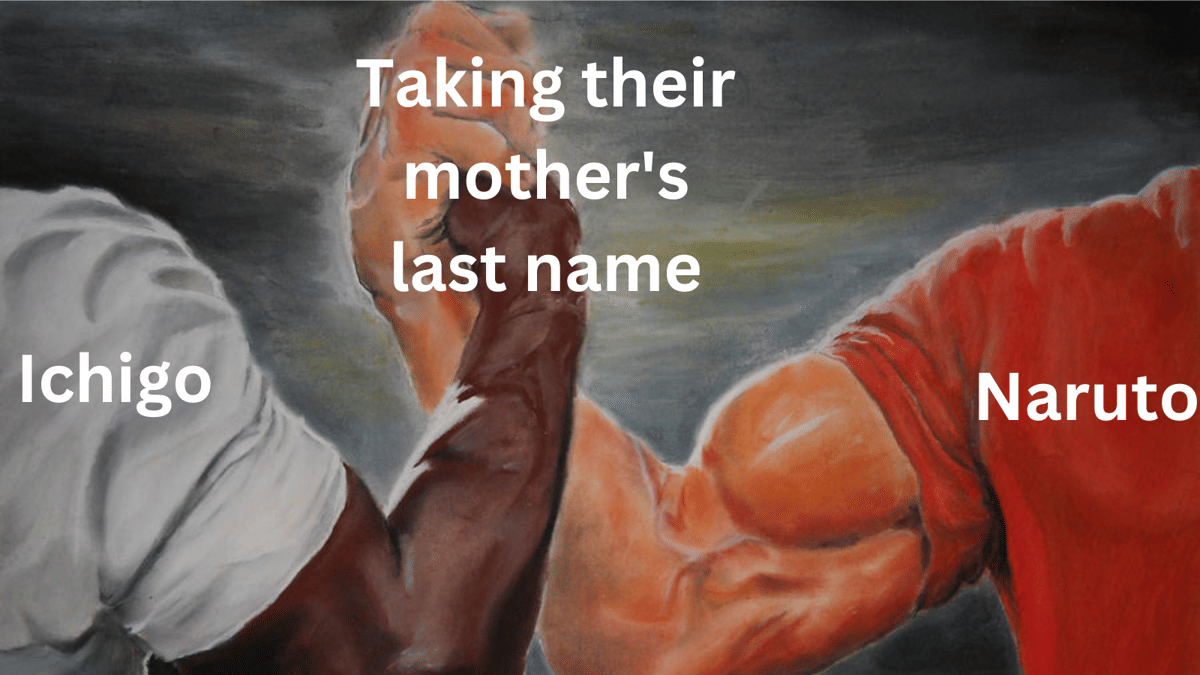 Meme bertema Naruto tentang nama, dibagikan oleh pengguna Reddit u/Glizzy_Wizzard dalam format gambar humor.