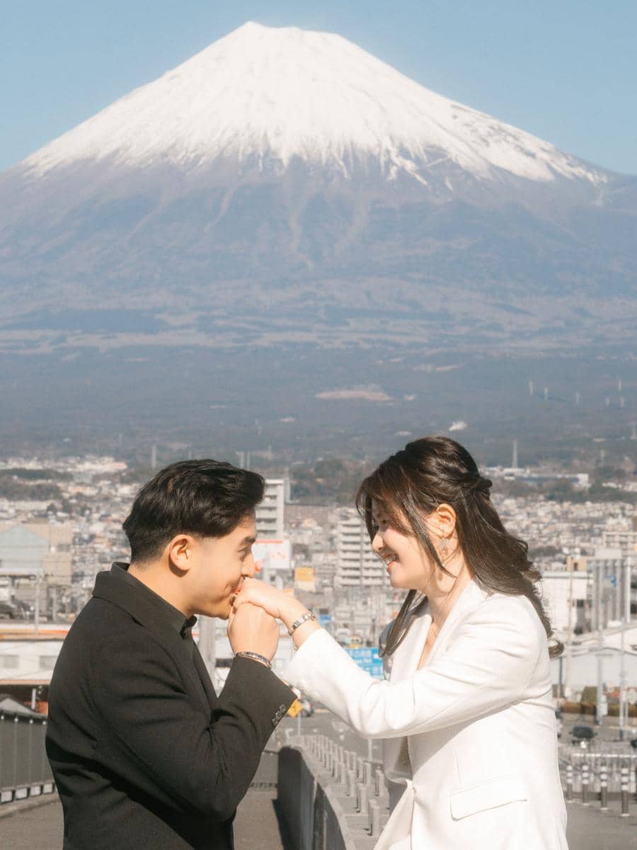 Pemotretan Jerome Polin dan Gracia Caroline di Jepang (instagram.com/jeromepolin)