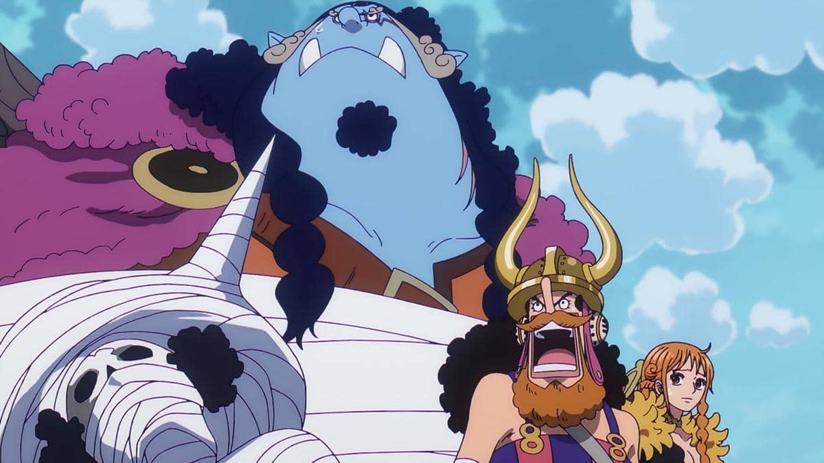 Ilustrasi promosi anime One Piece dari akun X Eiichiro Oda, memperlihatkan karakter dalam visual serial petualangan tersebut.