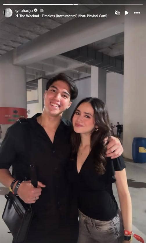 Sejumlah artis Indonesia menghadiri konser The Weeknd pada hari kedua, berdasarkan unggahan Instagram Syifa Hadju.