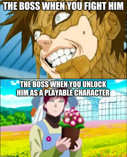 meme Naruto tentang pasir
