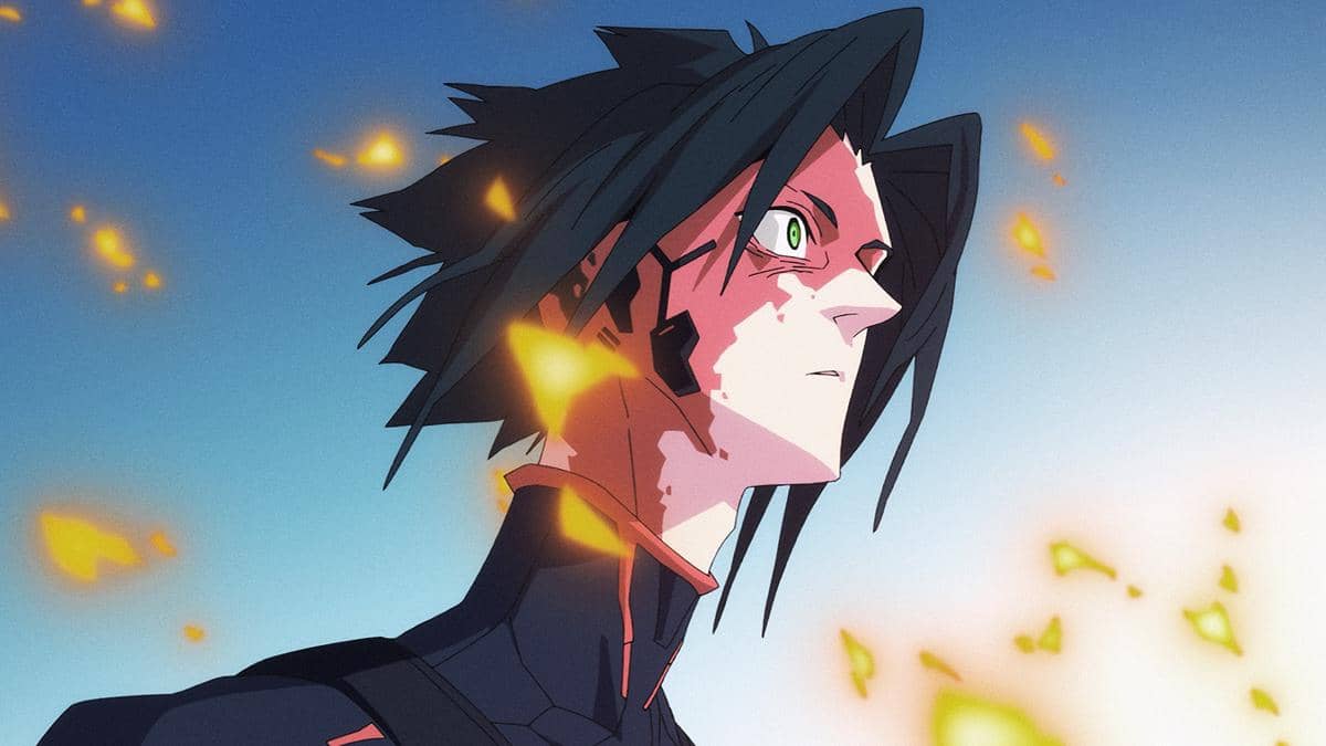 Cuplikan adegan anime Cyberpunk: Edgerunners 2 produksi Netflix, menampilkan karakter dalam suasana futuristis.