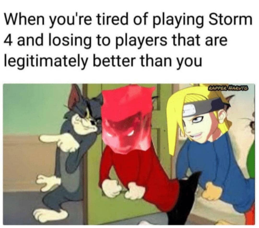 meme Naruto tentang main game