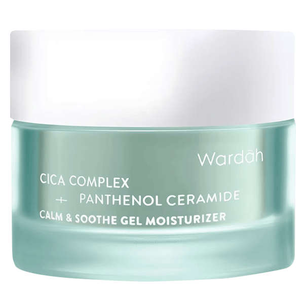 Wardah Cica Complex + Panthenol Ceramide Calm & Soothe Gel Moisturizer