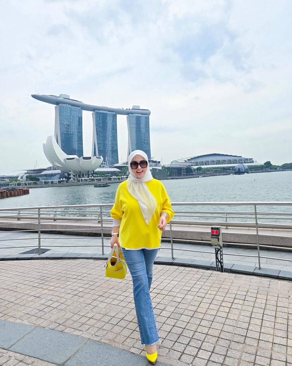 OOTD minimalis Syahrini