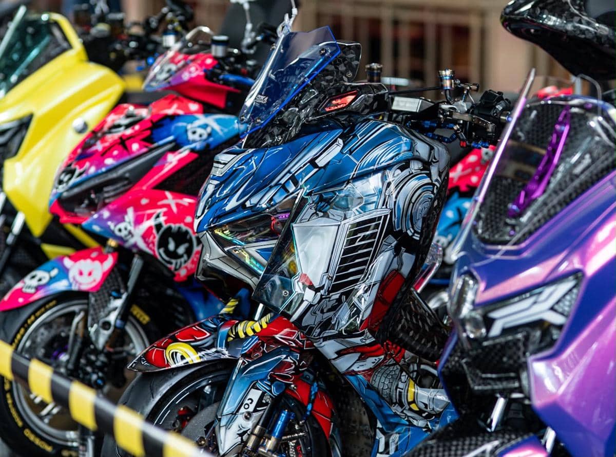 CustoMAXi Yamaha 2026 Bandung Pamerkan Tren Modifikasi MAXi