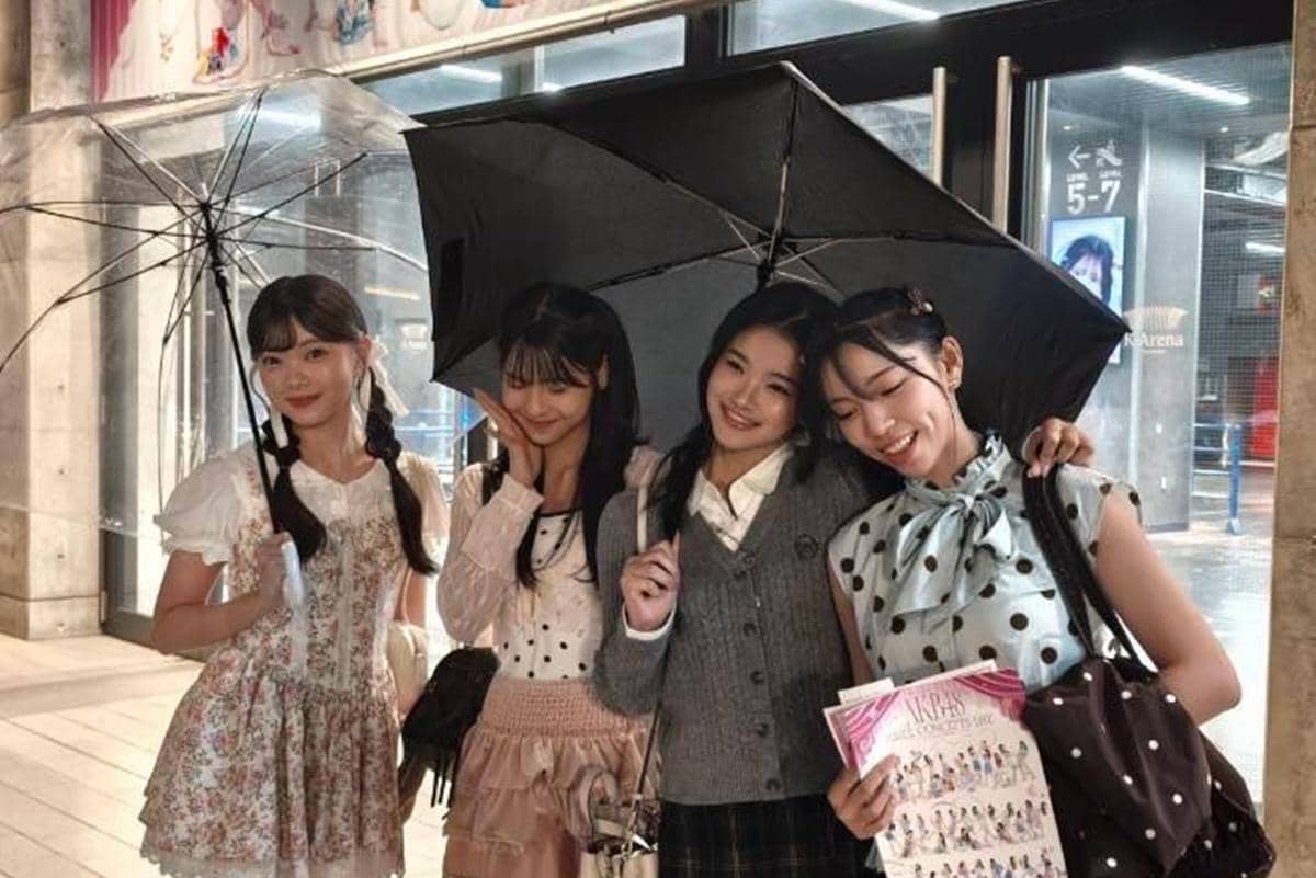 Potret Fiony, Aralie, Trisha, Erine JKT48 Nonton Konser AKB48 di Jepang