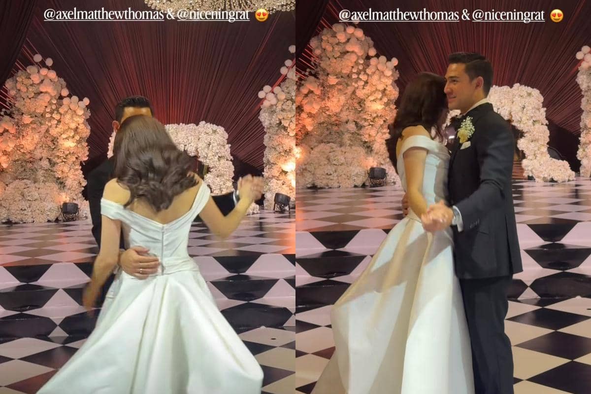 Resepsi pernikahan Axel Matthew 