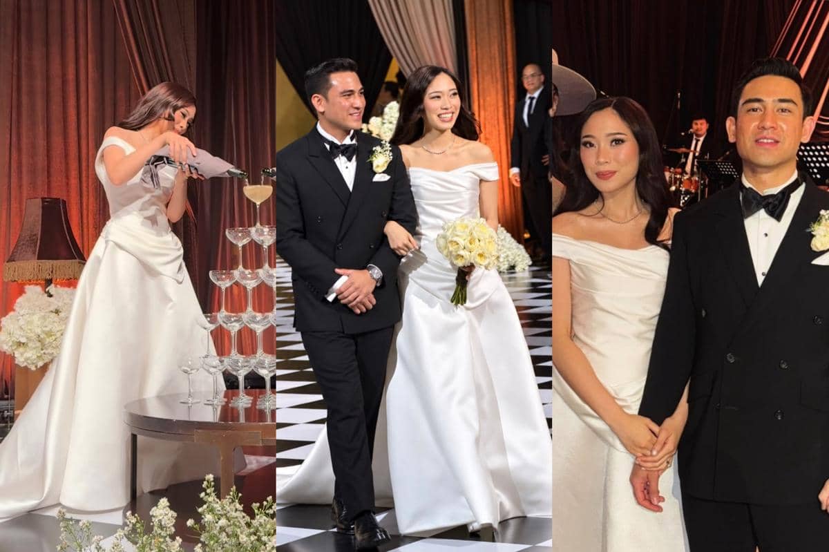 5 Ide Dress dan Makeup Menantu Jeremy Thomas saat Resepsi, Classy!