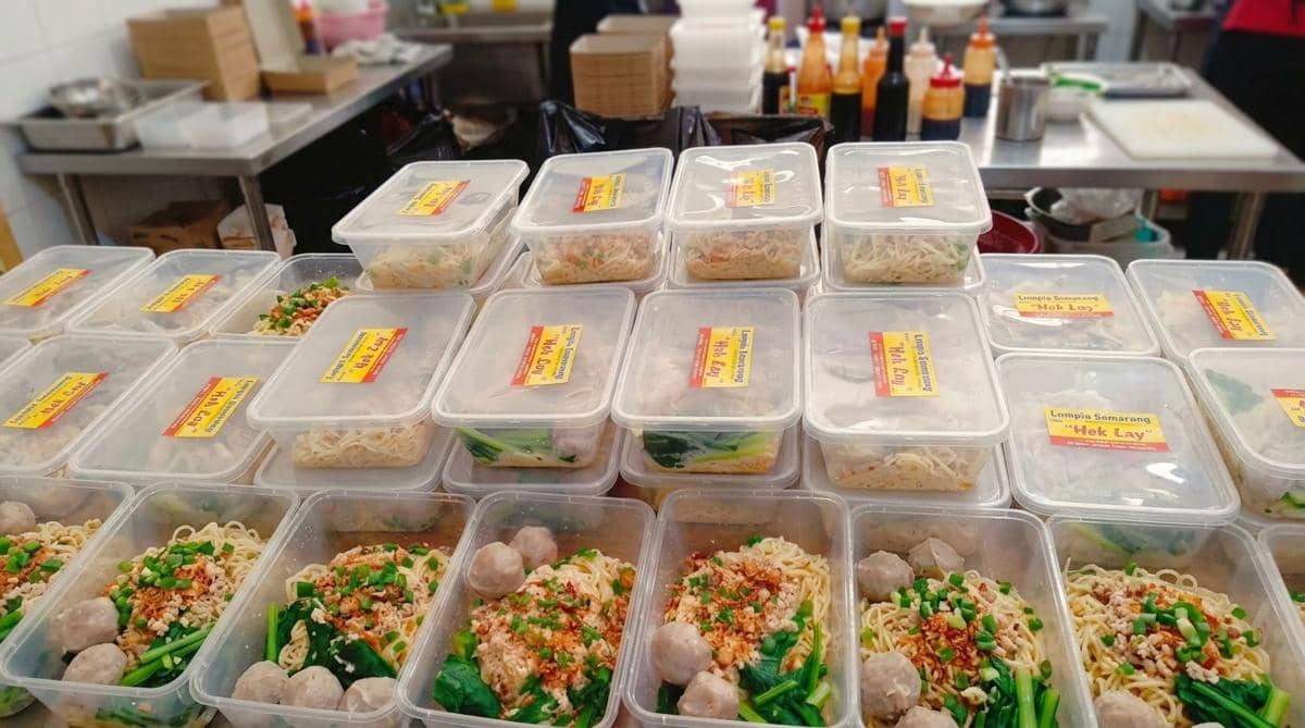 menu cwie mie di Depot Hok Lay Malang