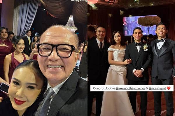 Deretan Tamu Artis di Pernikahan Axel Matthew, Anak Jeremy Thomas