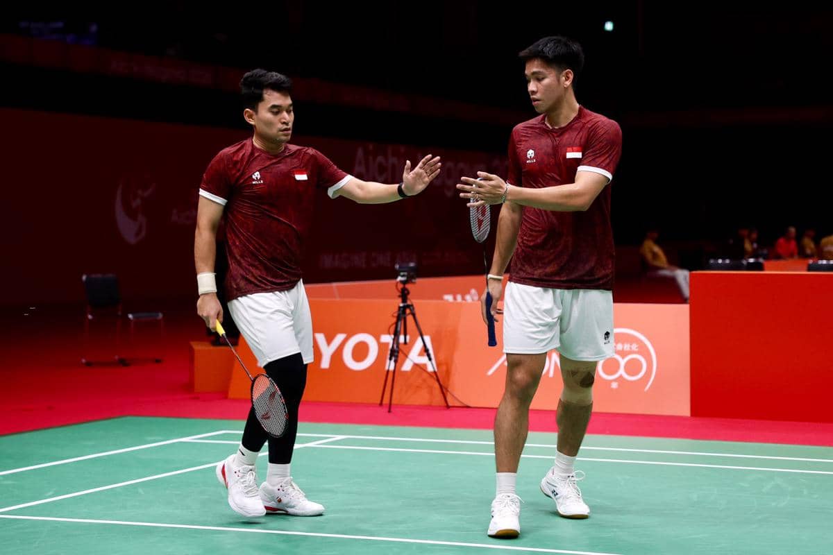 Leo Rolly Carnando/Daniel Marthin di perempat final Asian Games 2026 Aichi-Nagoya (dok.PP PBSI)