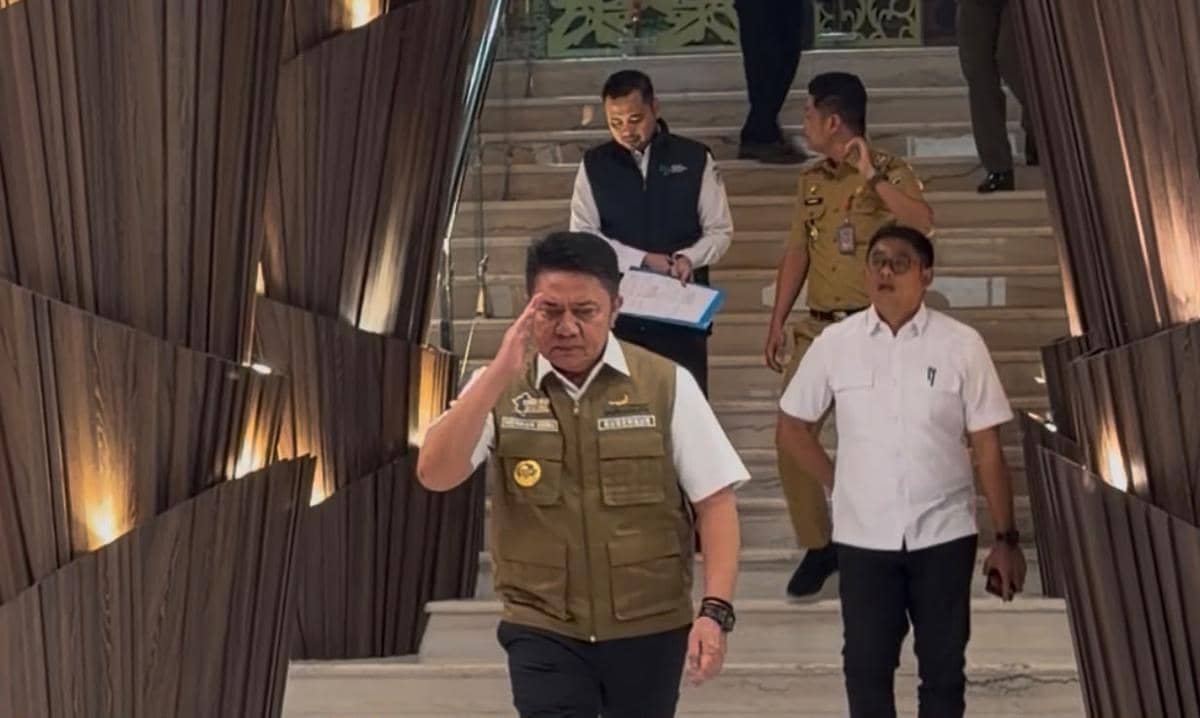Potret Gubernur Sumatera Selatan Herman Deru dalam dokumentasi yang dikreditkan kepada IDN Times, Rangga Erfizal.