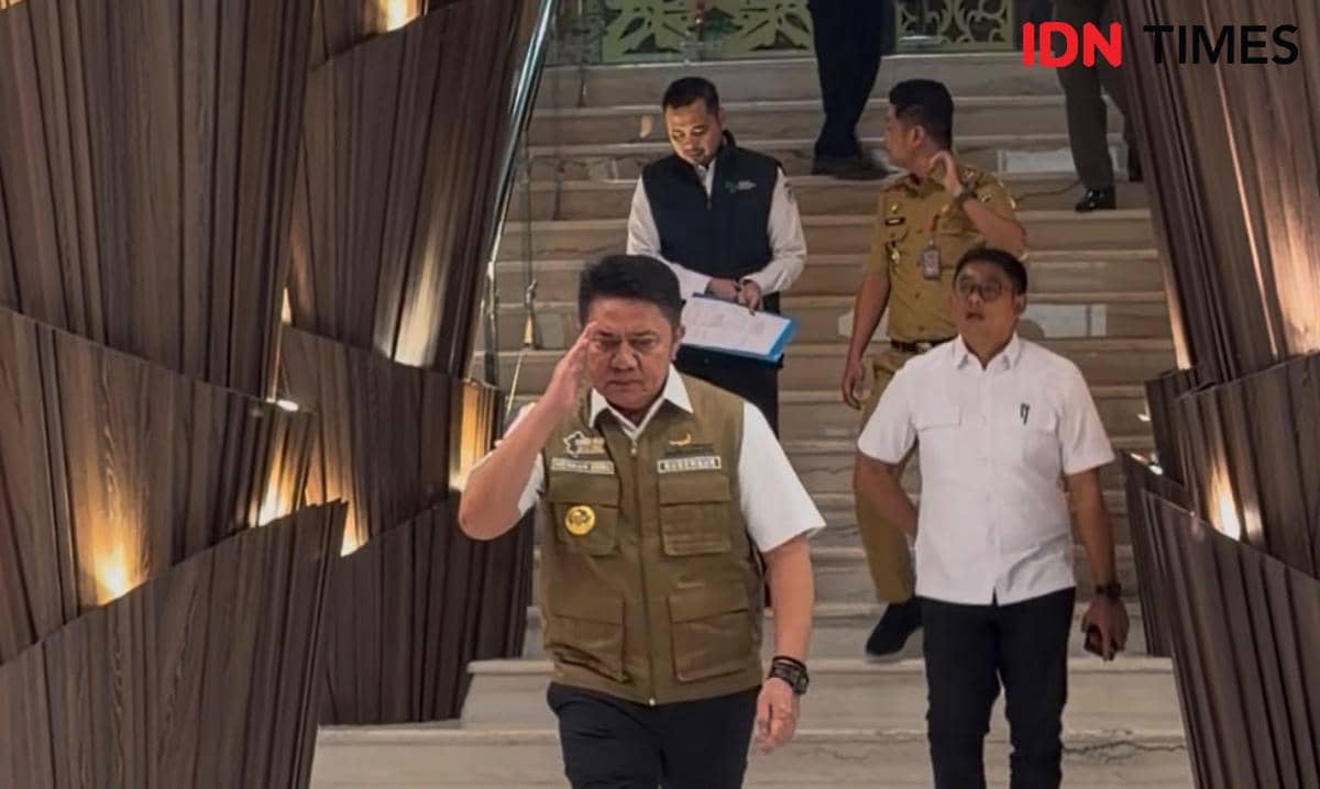 [WANSUS] Herman Deru Jawab Pertanyaan Karhutla: dari Asap sampai Banpres Rp100 M