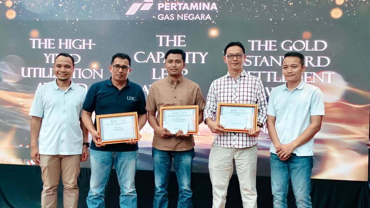 Customer Gathering PGN Lampung, Tiga Pelanggan Industri Raih Award