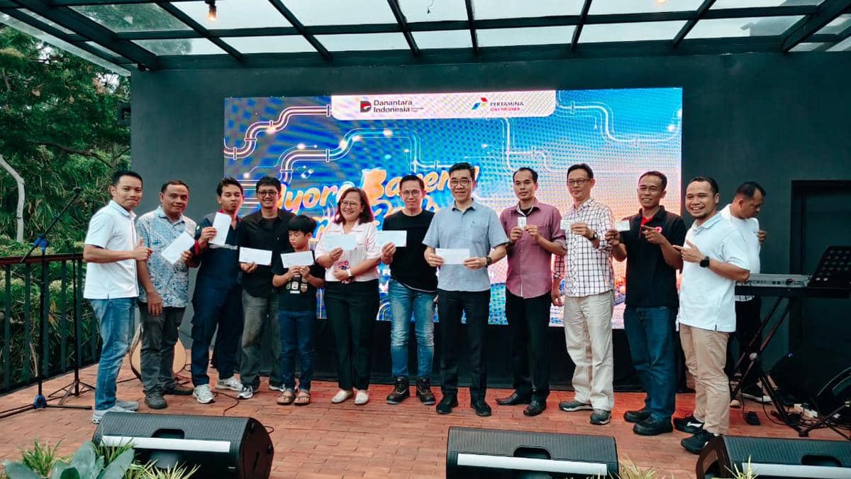 PGN Lampung menggelar customer gathering bertajuk “Nyore Bareng Energi Baik: Stronger Together, Strengthening Partnership for Industrial Growth”. (Dok. PGN Lampung).
