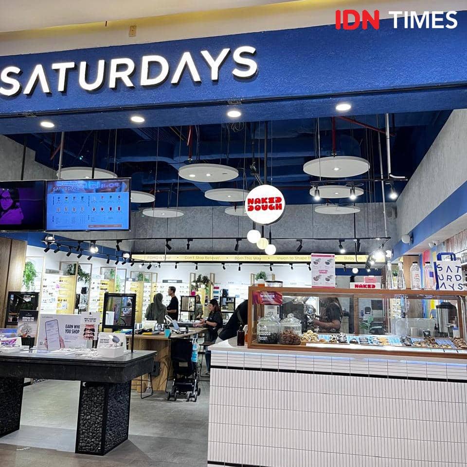 Potret kafe Saturdays
