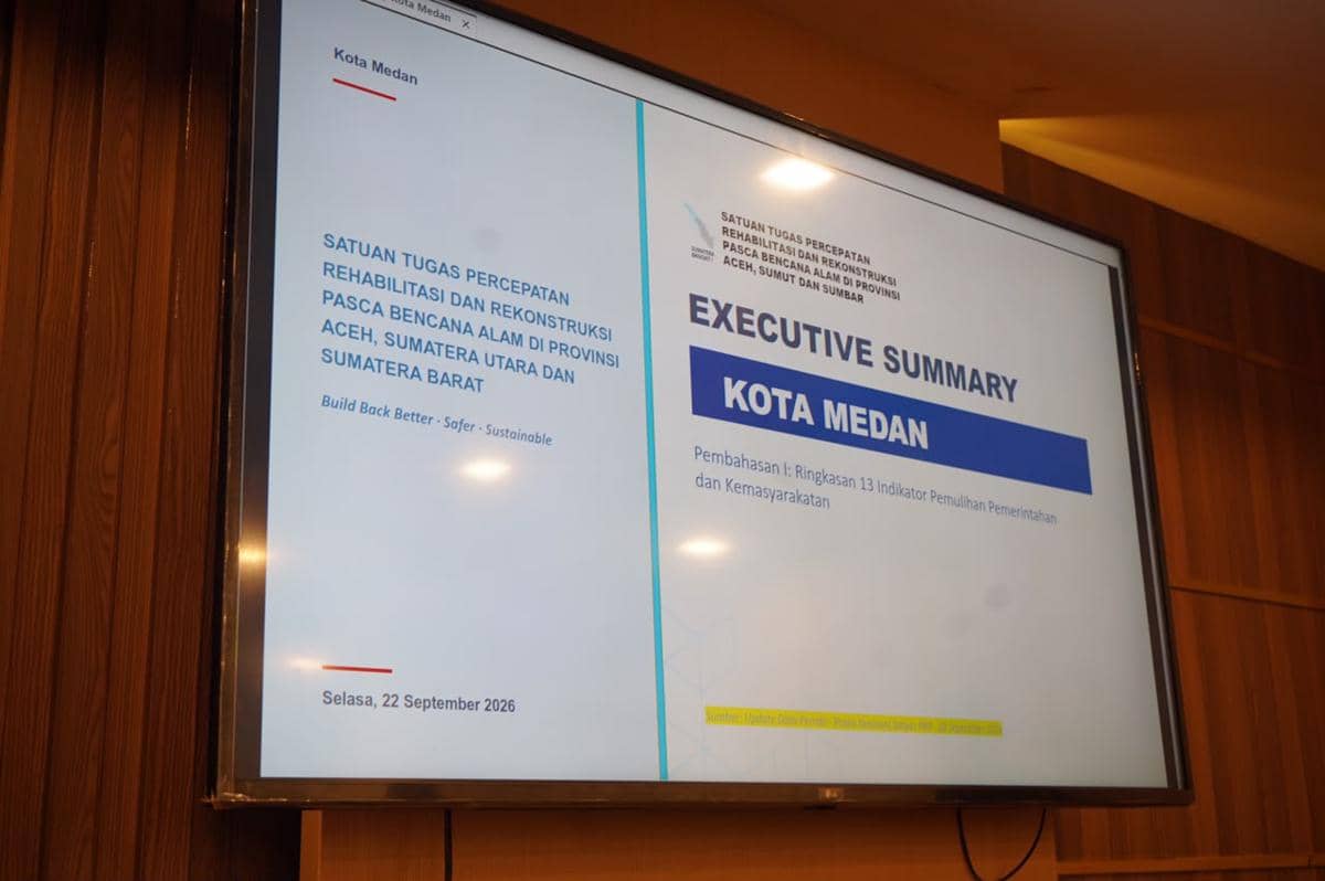 19 Kecamatan di Medan Terdampak Bencana, Bantuan Rumah Belum Cair