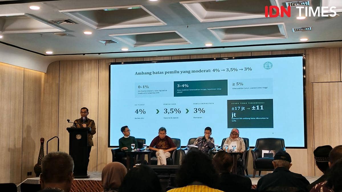 CSIS Usul Ambang Batas Parlemen Diturunkan Bertahap Sampai 3 Persen