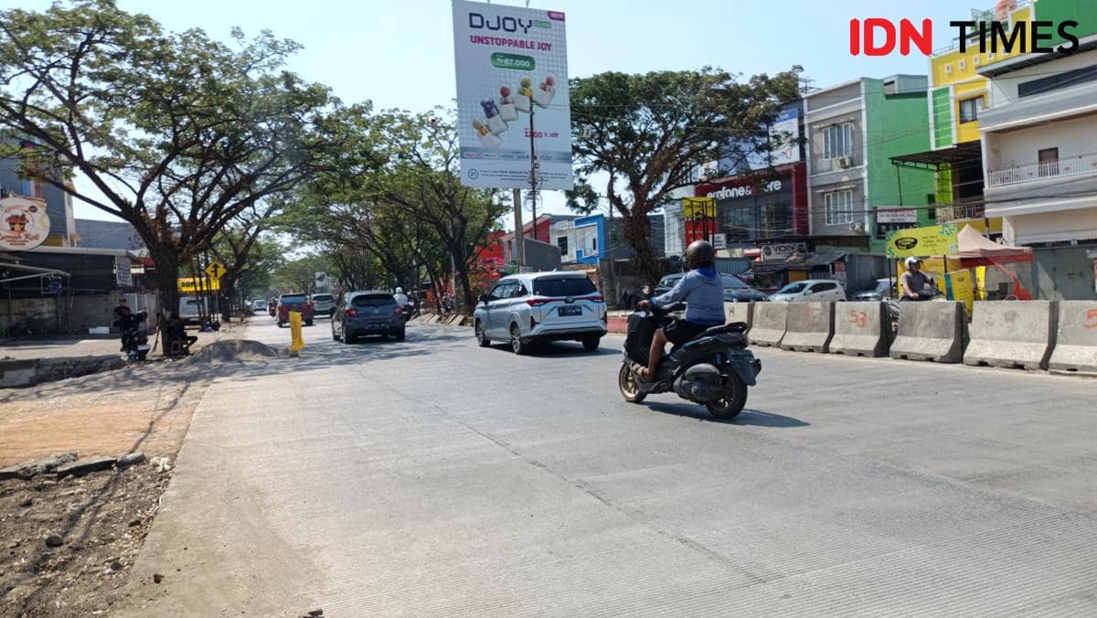 Jalan Aroepala Dibuka Full, Lalu Lintas Gowa-Makassar Kembali Lancar
