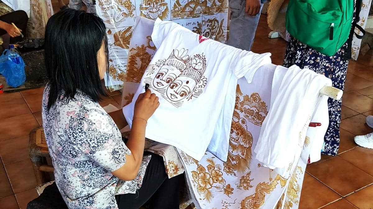 ilustrasi batik tulis