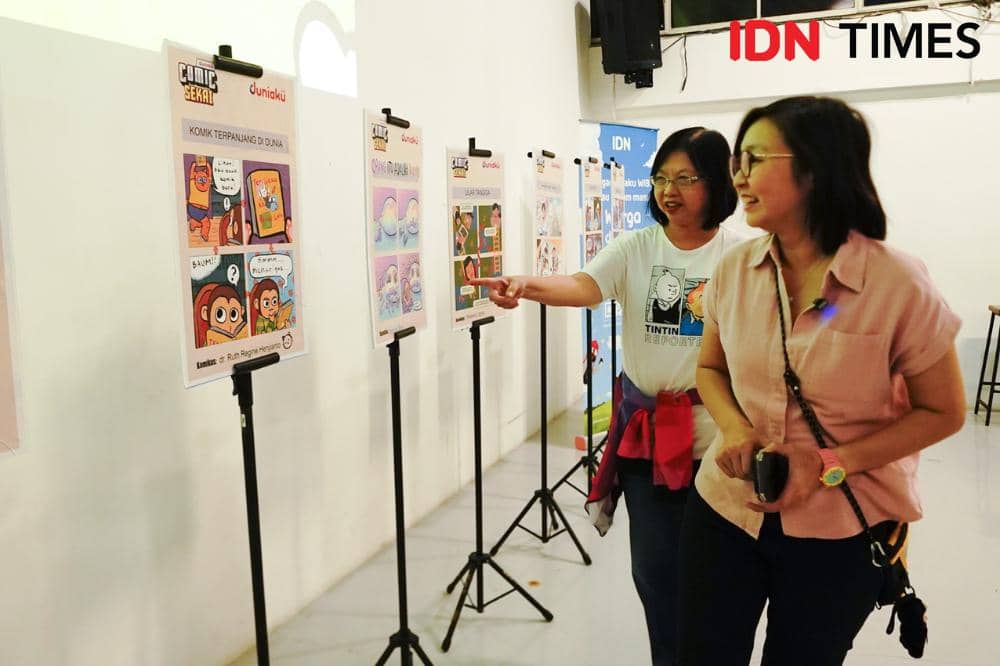 Keseruan di Pes7a Warga Duniaku.com di M Bloc Space (Duniaku/Fauzan)