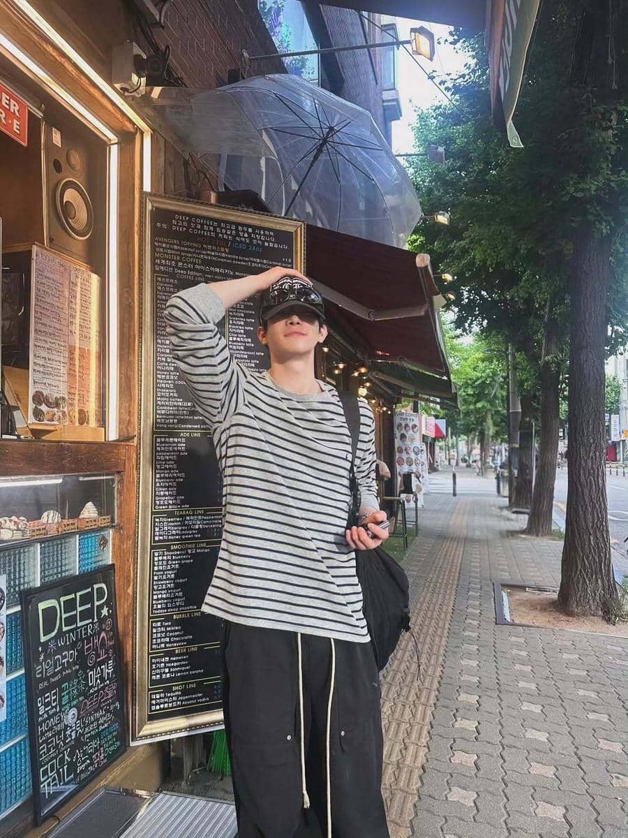 inspirasi gaya ala Jang Se Hyuk 