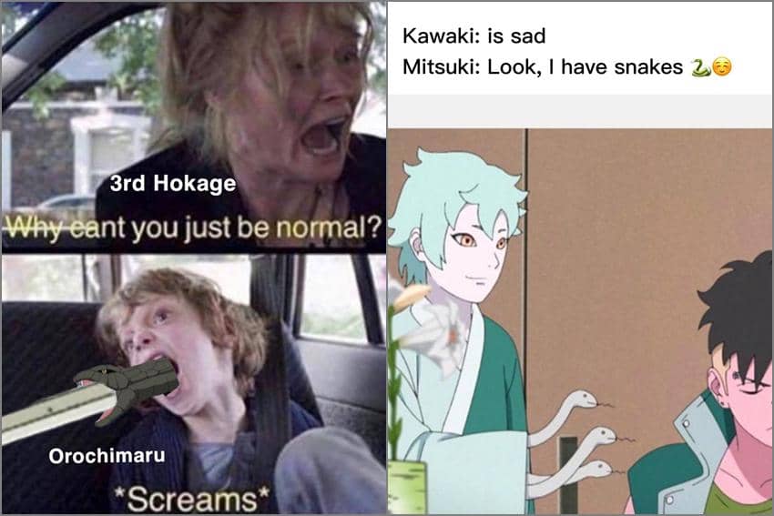 8 Meme Naruto tentang Ular, Orochimaru Jadi Bintang Utama