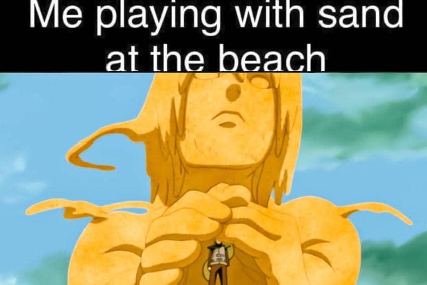 8 Meme Naruto tentang Pasir, Gaara Kena Roasting, dong!