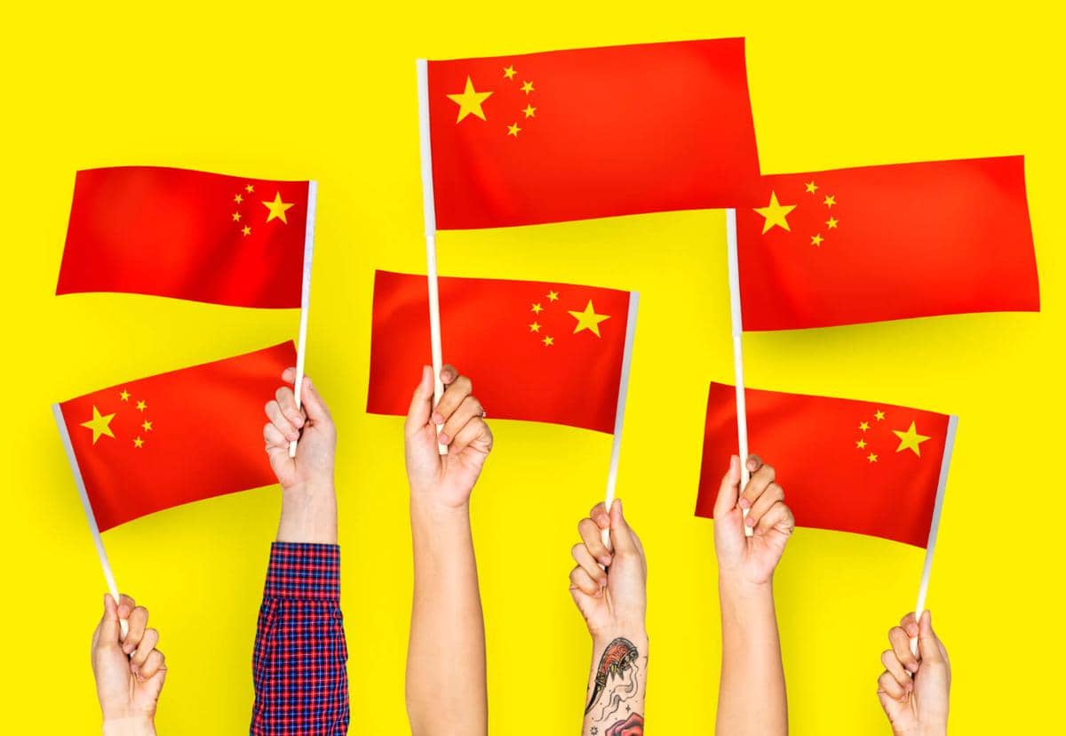 ilustrasi bendera China
