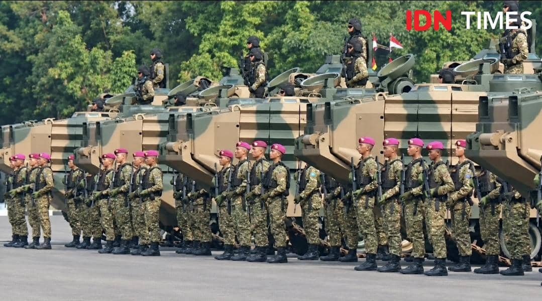 Korps Marinir TNI AL Terima 12 Kendaraan Tempur Baru AAVM-35 Buatan AS