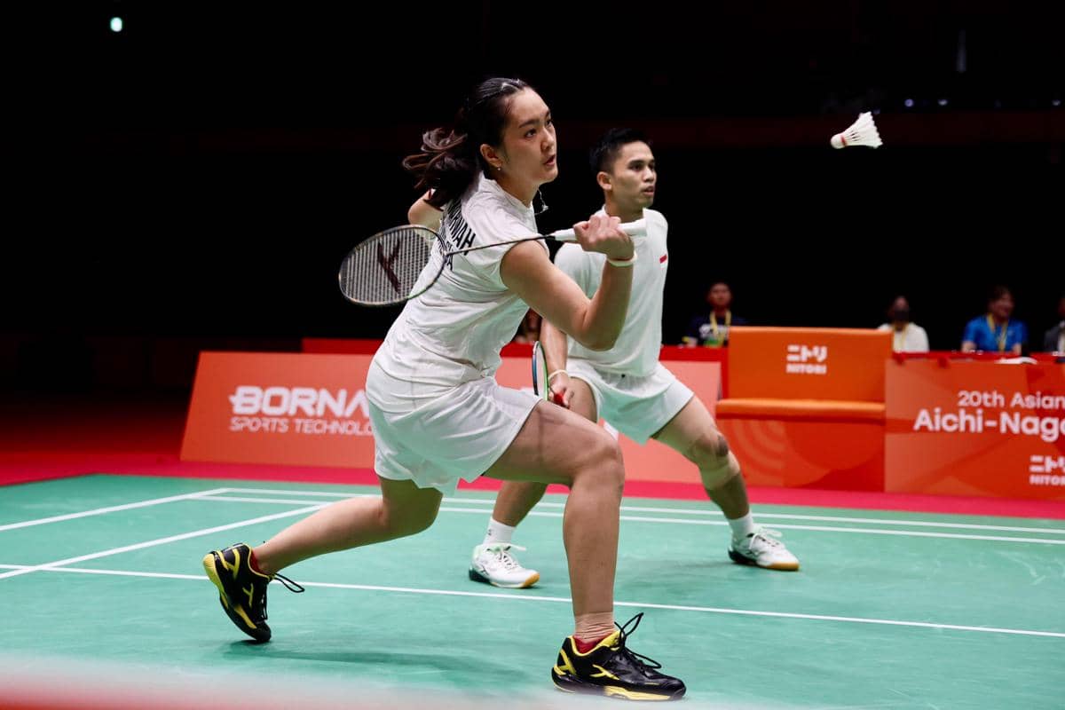 Kalah dari China, Amri/Nita Raih Perak dari Asian Games 2026