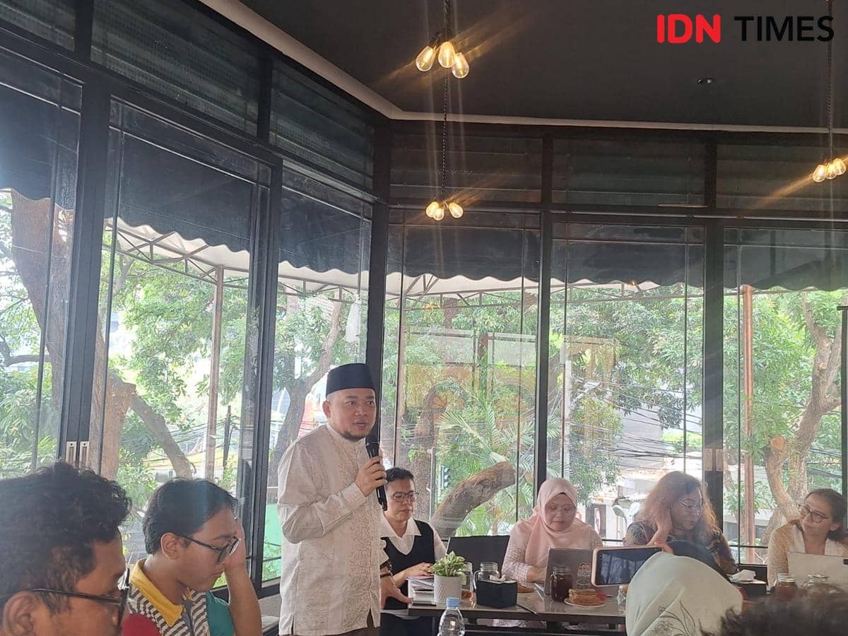 Media brifing memperingati Hari Aborsi Aman Internasional dan Hari Internasional untuk Akses Universal terhadap Informasi di Jakarta. (IDN T