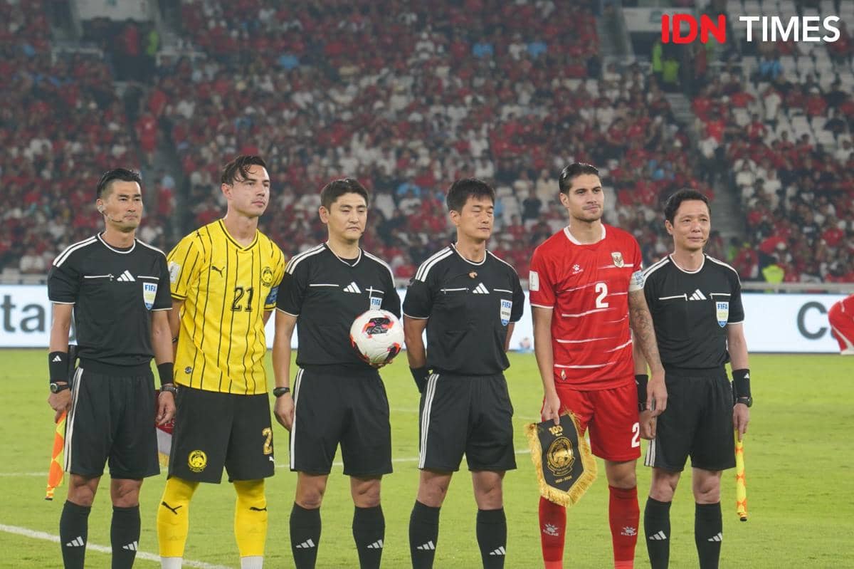 Timnas Indonesia lawan Malaysia di FIFA ASEAN Cup 2026. (IDN Times/Sandy Firdaus)