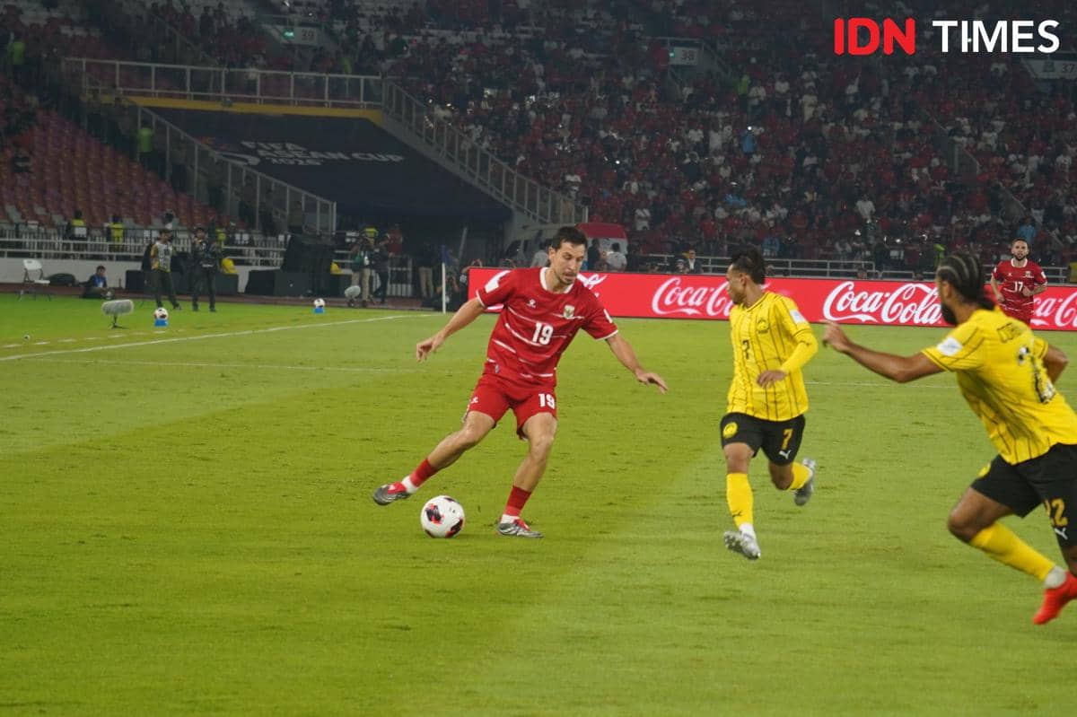 Timnas Indonesia lawan Malaysia di FIFA ASEAN Cup 2026. (IDN Times/Sandy Firdaus)