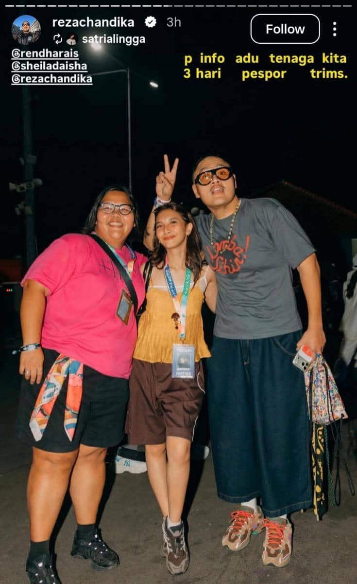 gaya artis di pestapora 2026 day 3