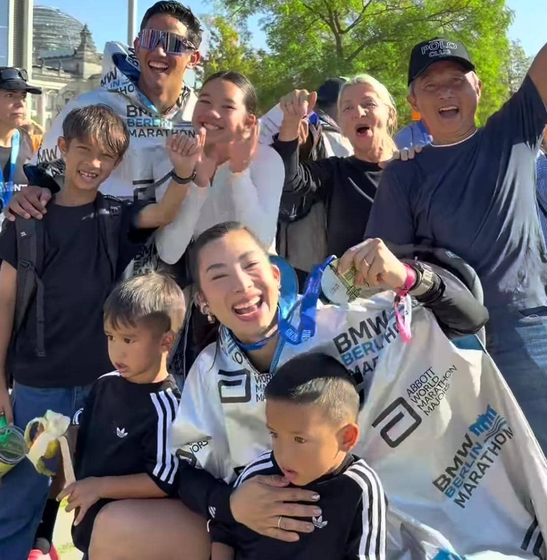 Jennifer Bachdim ikut Berlin Marthon 2026