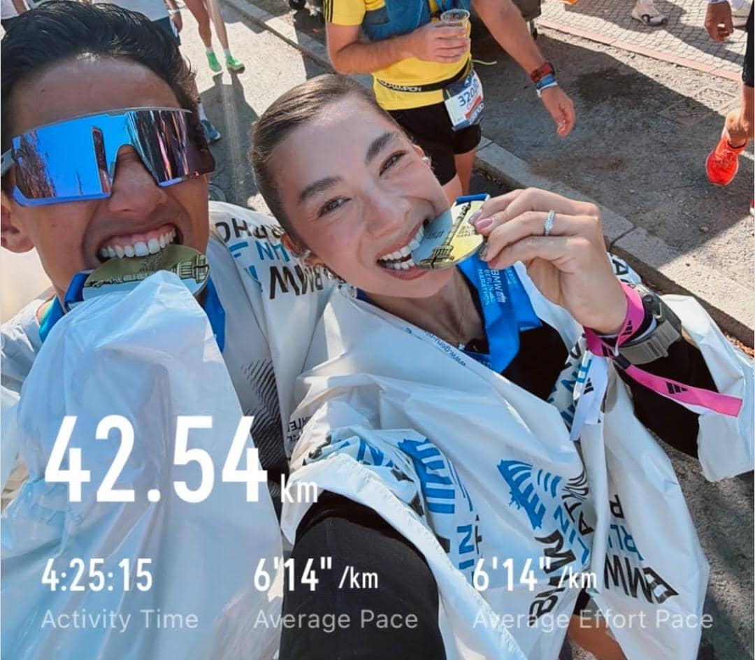 Jennifer Bachdim ikut Berlin Marthon 2026