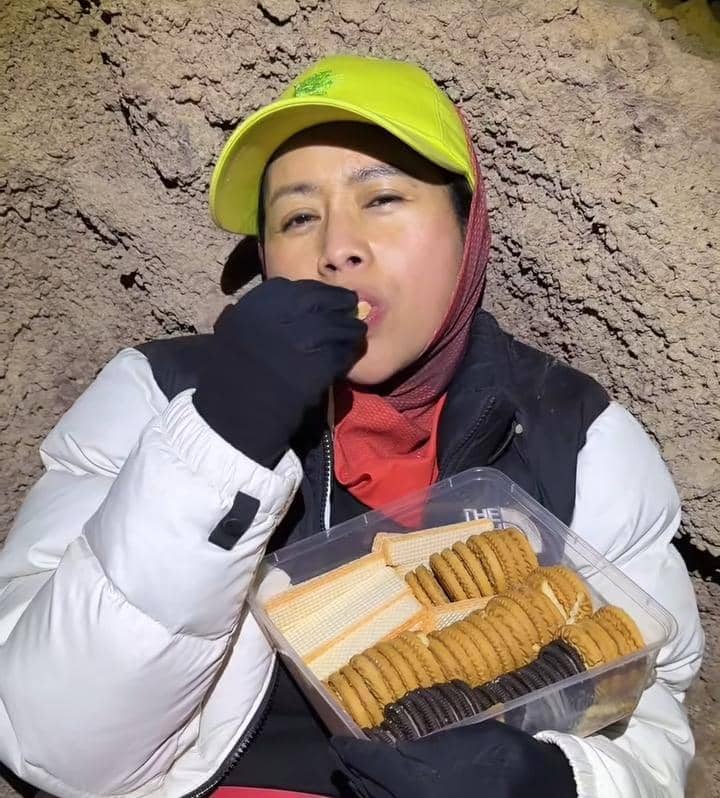 Farida Nurhan mendaki Gunung Rinjani ke-3 kali