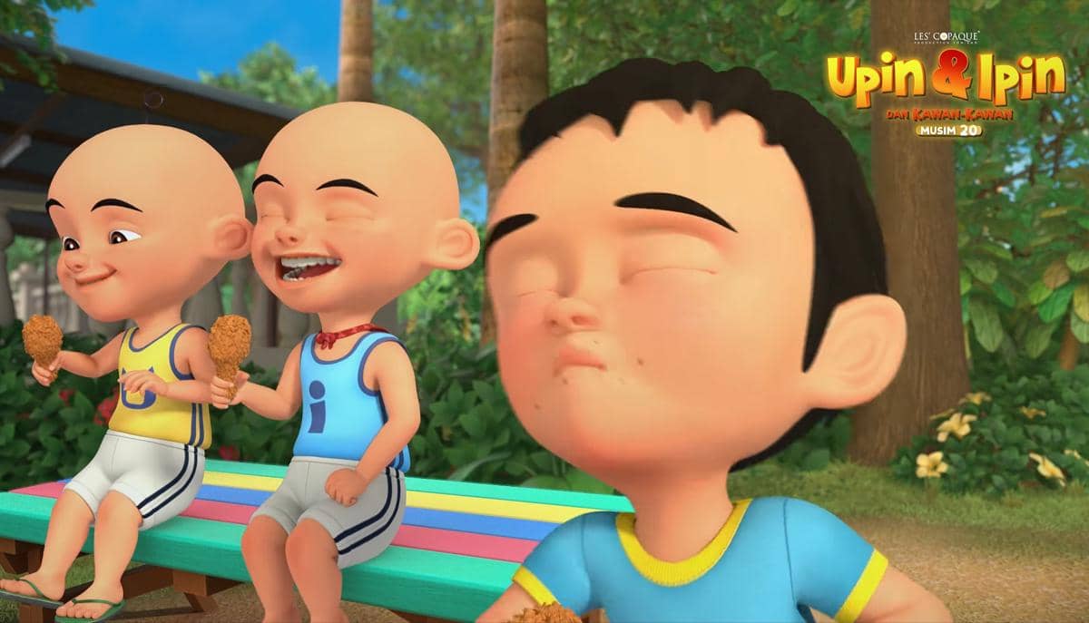 Cuplikan kartun Upin & Ipin