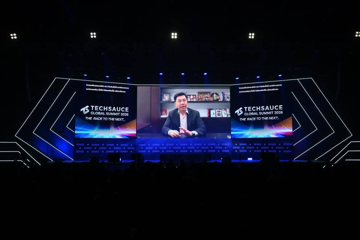 Potret Dr. Kai-Fu Lee, mantan eksekutif Google China dan pionir kecerdasan buatan, dalam dokumentasi Techsauce.