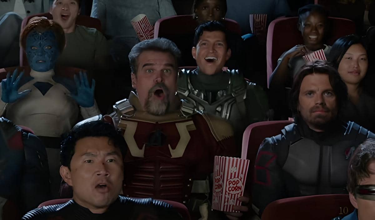 Tampilan iklan Avengers: Doomsday bertuliskan “Silent Your Phone” yang diunggah di kanal YouTube Marvel.