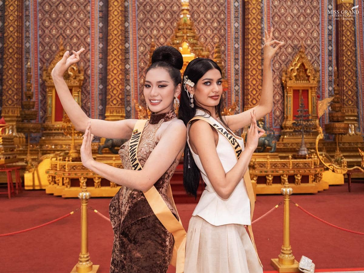 finalis Miss Grand International 2026 nonton pertunjukan Khon