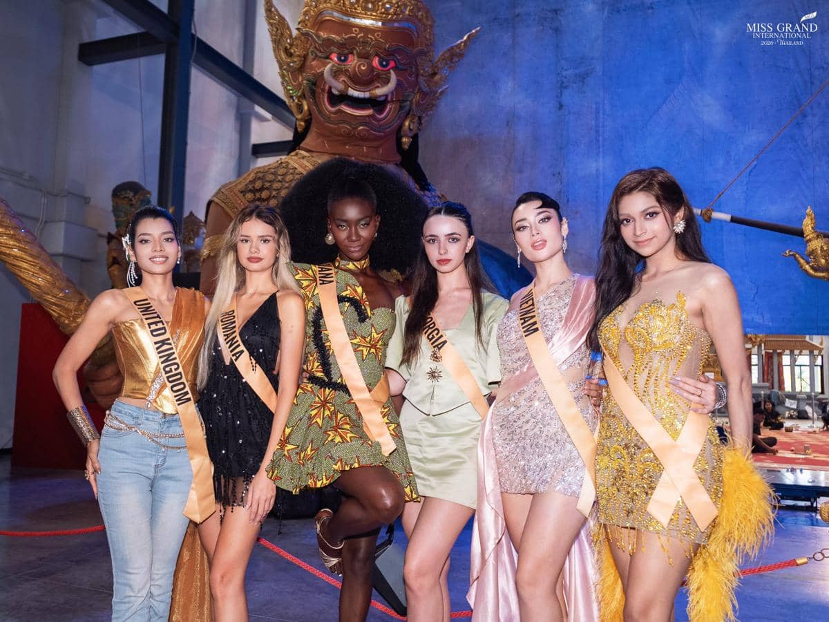 finalis Miss Grand International 2026 nonton pertunjukan Khon